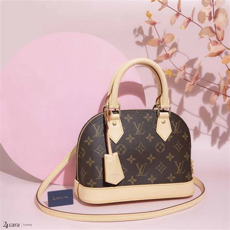 alma bb louis vuitton pink|lv alma bb monogram.